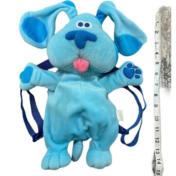 Blue’s Clues Vintage 1999 Plushie Zip Backpack - Picture 5 of 6